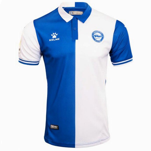 Tailandia Camiseta Deportivo Alavés Replica Primera Ropa 2021/22